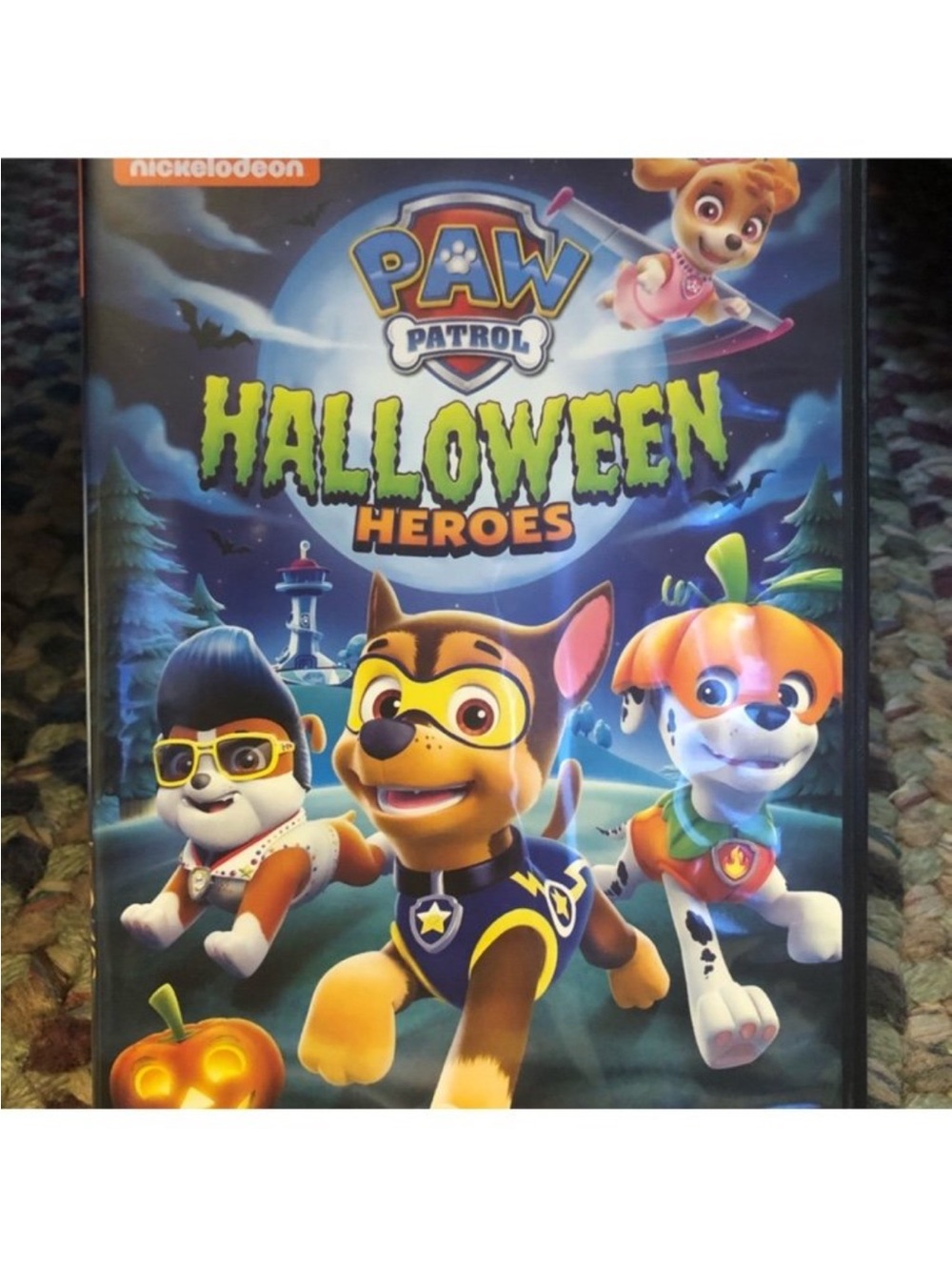 Nickelodeon PAW Patrol Halloween Heroes DVD - Blue, Green, Orange, Yellow, Black